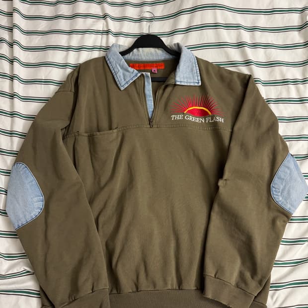 4) CPFM The Green Flash 하프집업 올리브