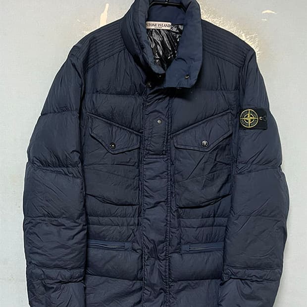 스톤아일랜드 남자 패딩 구형 하자 구스다운 캐주얼 M 95