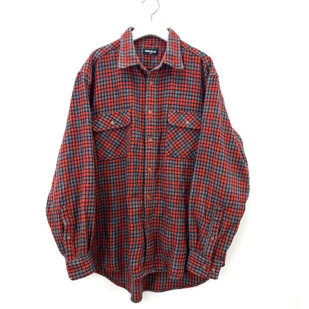 [Uniqlo] 올드 유니클로 아웃도어 체크셔츠