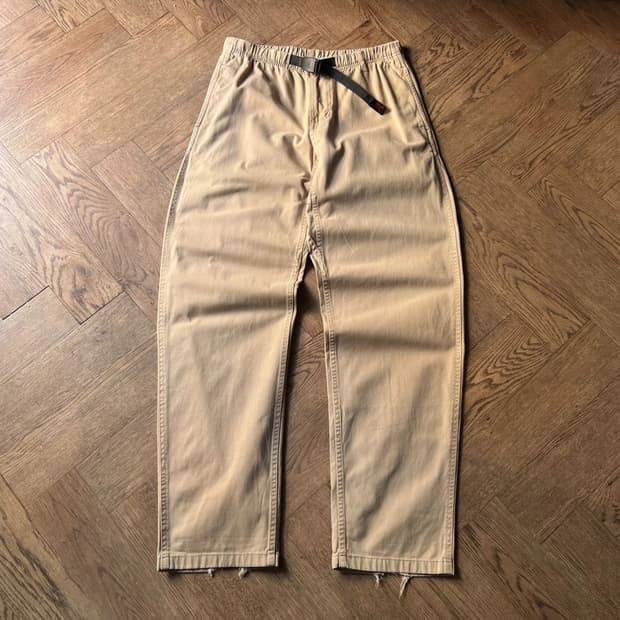[M]그라미치 USA 밴딩 베이지 코튼 팬츠