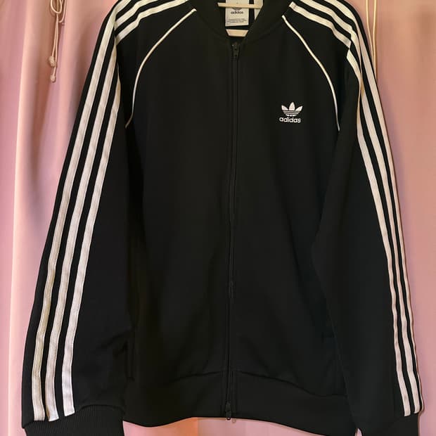 아디다스 져지 아디다스 투웨이 지퍼 트랙탑 아디다스 블랙 파이어버드 불꽃