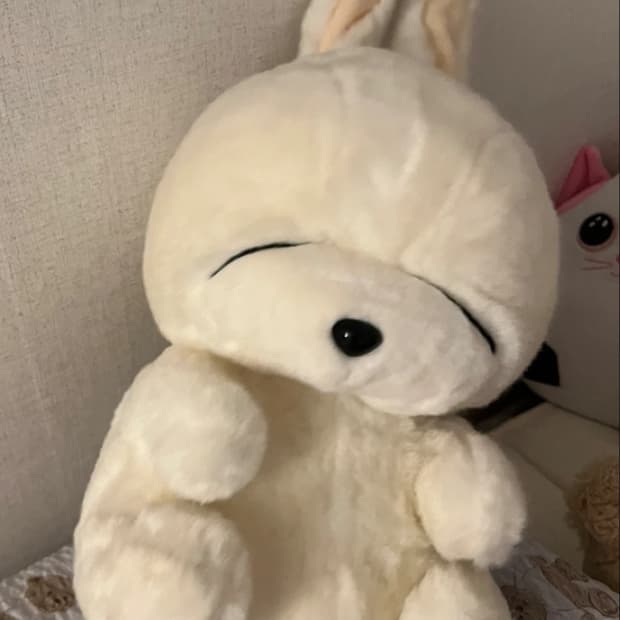 2000년대 빈티지 마시마로 엽기토끼 인형 고전문구