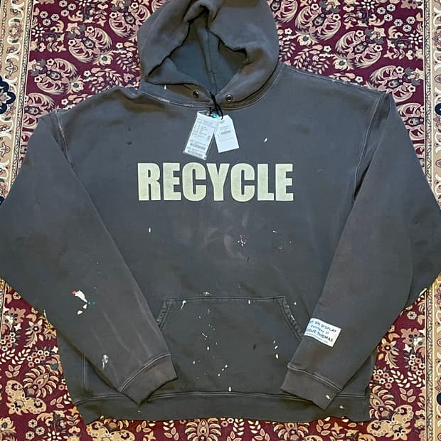 24SS 갤러리 디파트먼트 90’s RECYCLE 후드 스웻