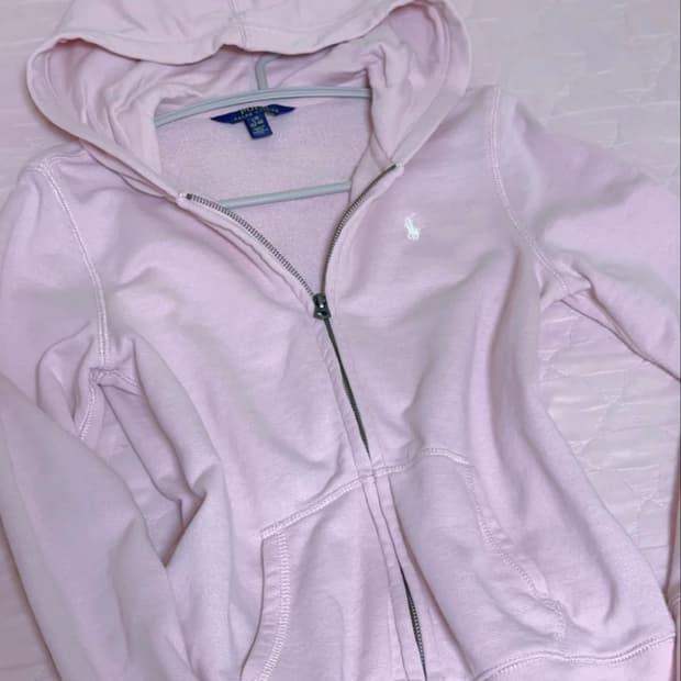 대대장 폴로 딸기우유 후드집업