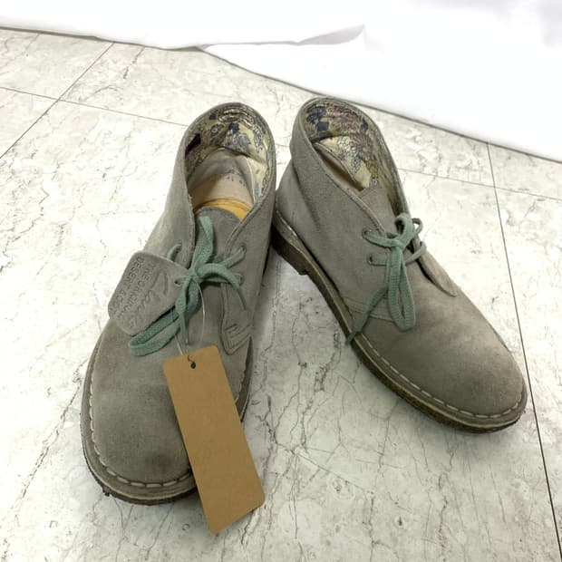 클락스 데저트 빈티지 워커 스웨이드 그레이 230