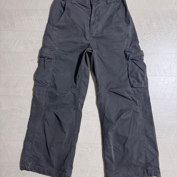 999휴머니티 어드벤처 다이드 카고 팬츠 차콜 2