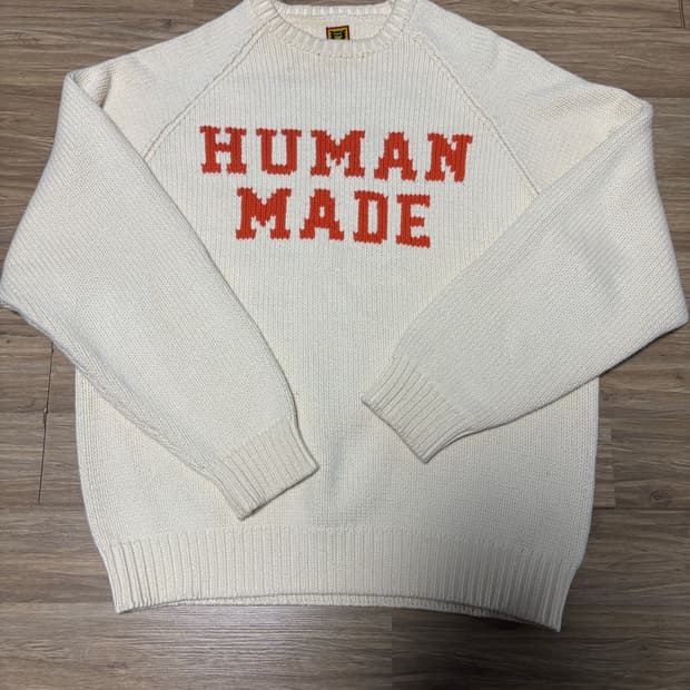 휴먼메이드 베어 니트 XL판매