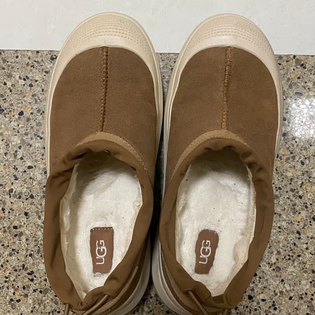 어그 타스만 웨더 하이브리드 체스트넛 화이트캡