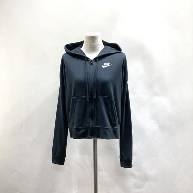 나이키 후드숏기장 집업자켓 XS 