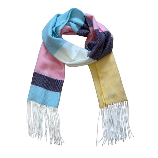 🧣 FRAAS Rainbow Knit Scarf