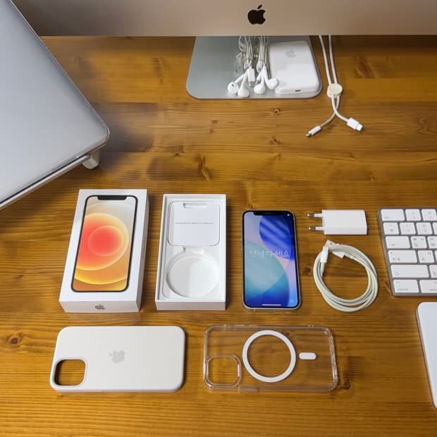 애플 - 아이폰 12 미니 (화이트), 64GB