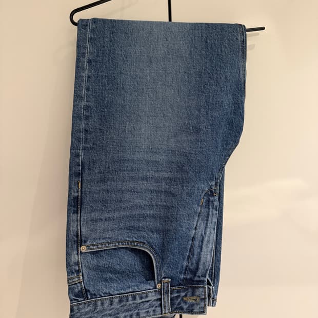 유스 와이드 데님 팬츠