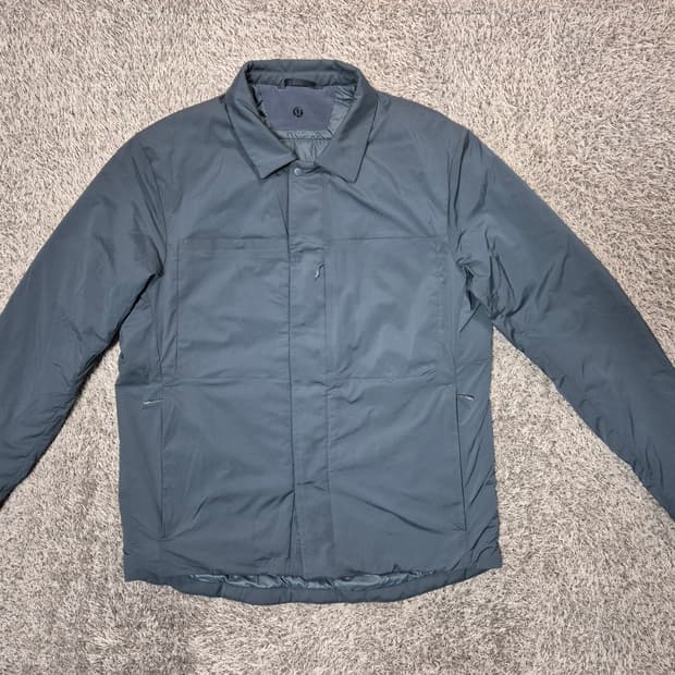 룰루레몬 남성 경량 패딩 자켓 M(100)