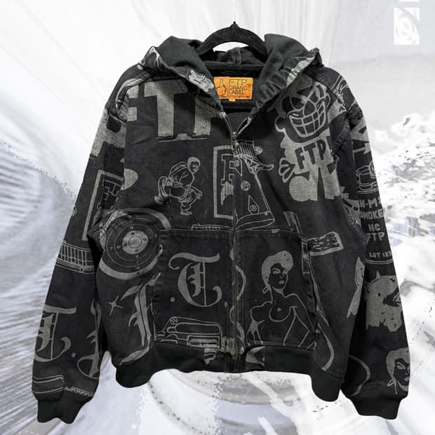 FTP FW19 Psycho 데님 자켓