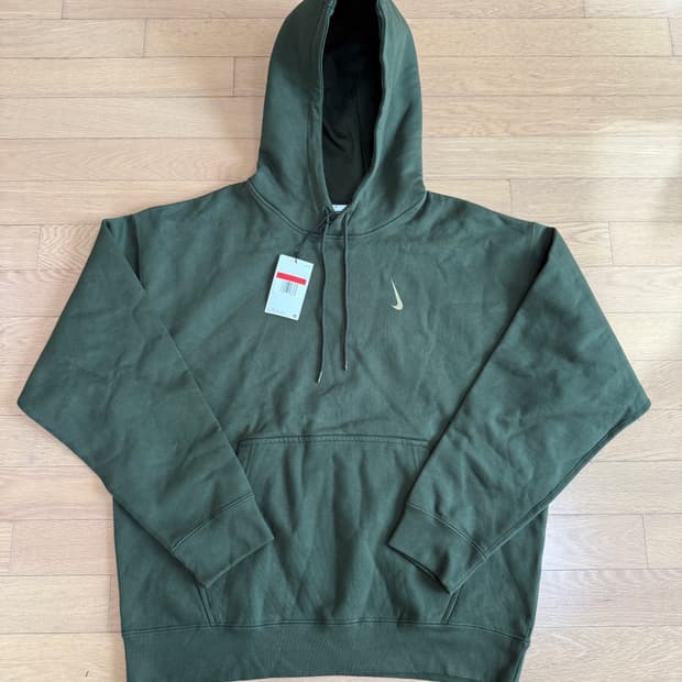 [L] 나이키 랩 nrg x 빌리 아일리시 플리스 후드 세쿼이아