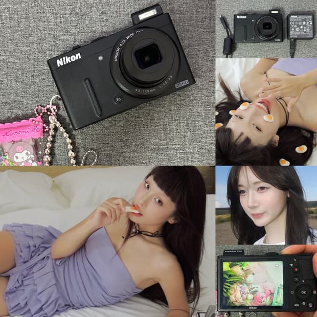 희귀/하이엔드 밝은렌즈🪽 틱톡 디카 니콘 쿨픽스 coolpix P310