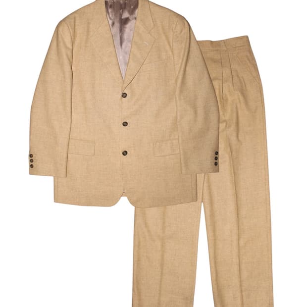 Dior Monsieur Beige Wool Setup - L