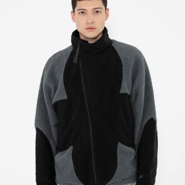 글랙 누빔 후리스 집업 자켓 105~110