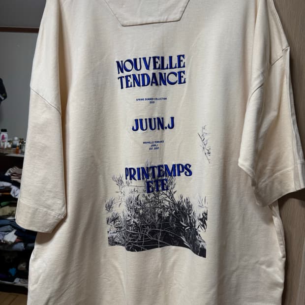 준지 반팔 티셔츠 s 사이즈 