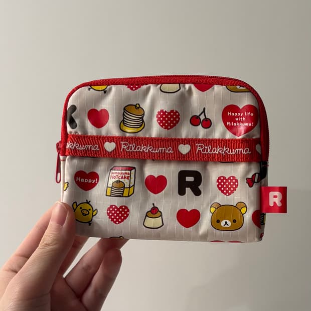 리락쿠마 파우치 지갑