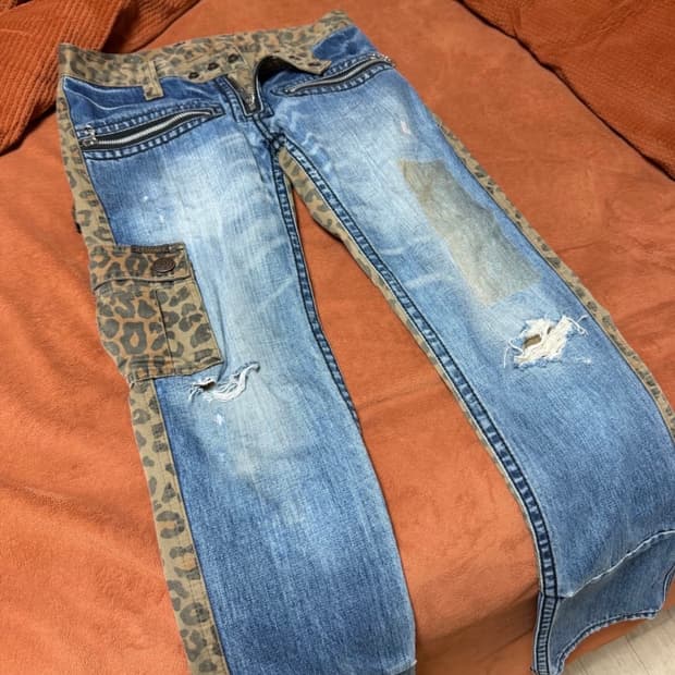 Hysteric Glamour 호피청바지