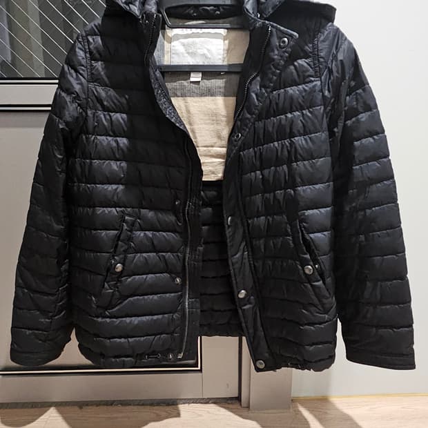 버버리키즈 12y 152 경량패팅