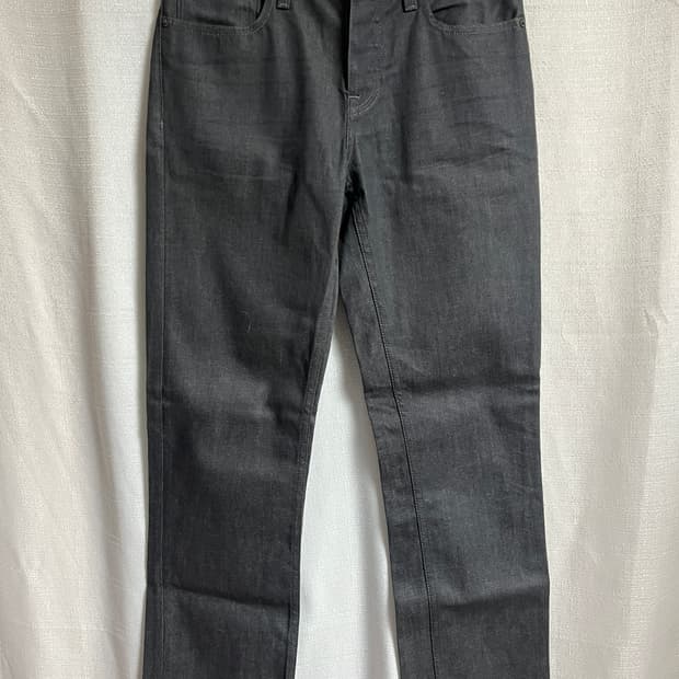 아디다스 그레이워싱 블루탭 데님팬츠 청바지 30