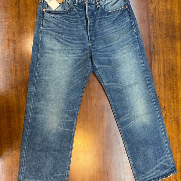 Rrl 빈티지 파이브 포켓 그랜드폴스 34X32 핀매(새상품)