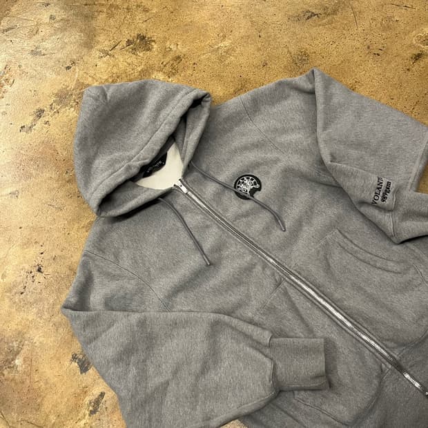 [정품/2] VOLANTE 989gsm 그레이 후드집업 b15