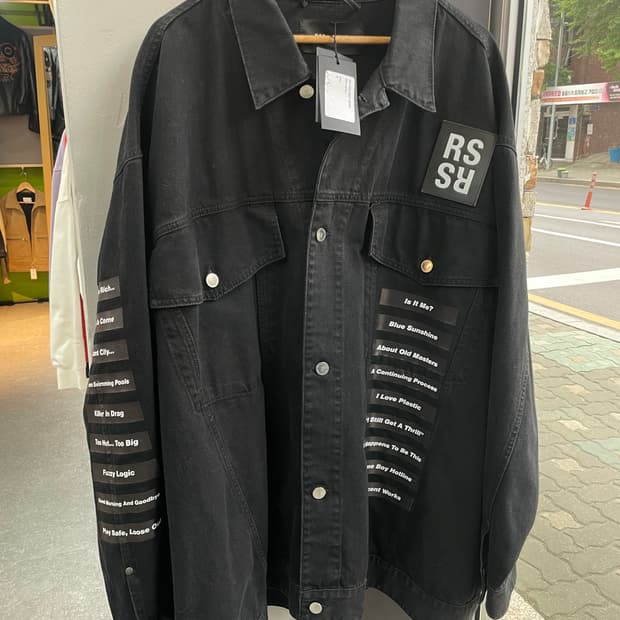 M/ 라프시몬스 뉴오더 플라워 PCL 자켓