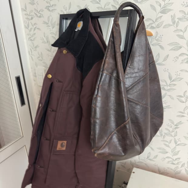 칼하트 쉘터 코트 M 버건디(95-100)