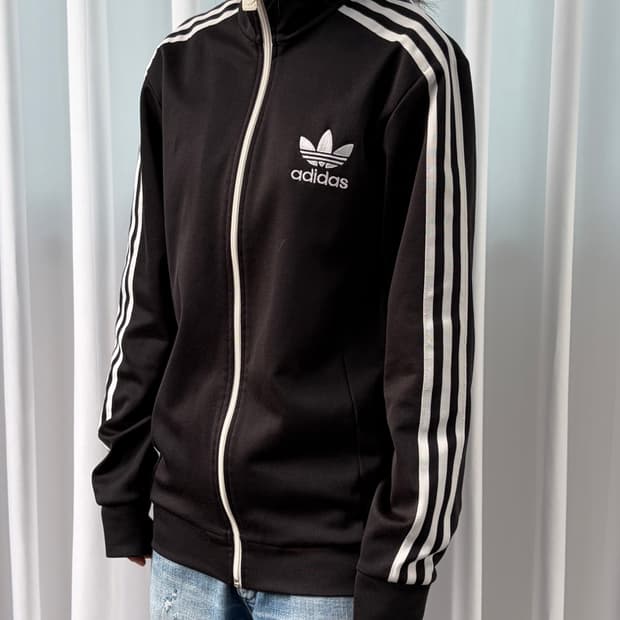 [L]아디다스 유로파 블랙 트랙탑 져지