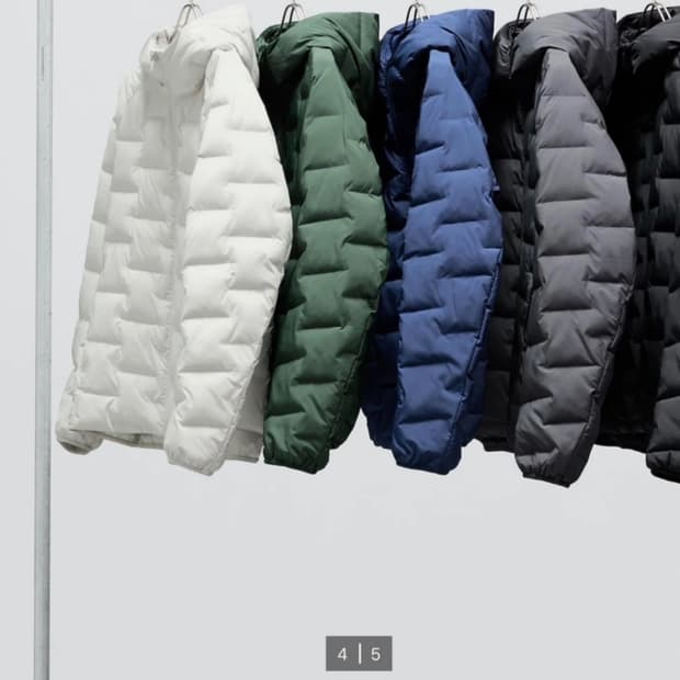 PUFFTECH 유니클로 퍼프테크 파카 s 화이트