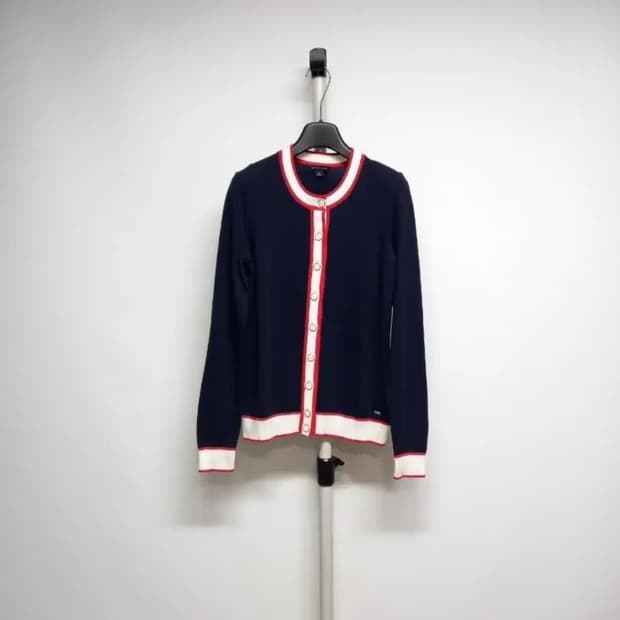 새 타미힐피거 춘추 가디건 55