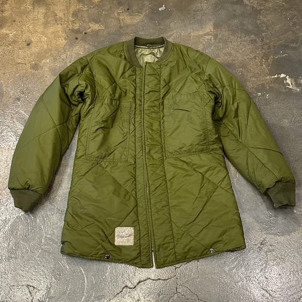 80s 밀리터리 캐나다 파카 컴뱃 이너 라이너 XL