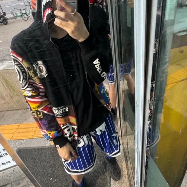 베이프 후드집업 xl