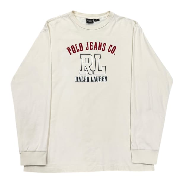 폴로 진스 랄프로렌 롱슬리브 긴팔티 M