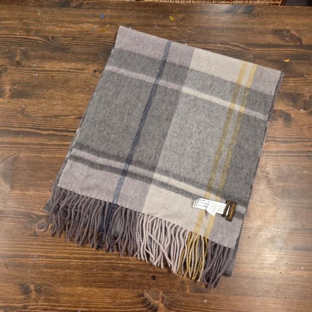 GUTTERIDGE 캐시미어 울 머플러