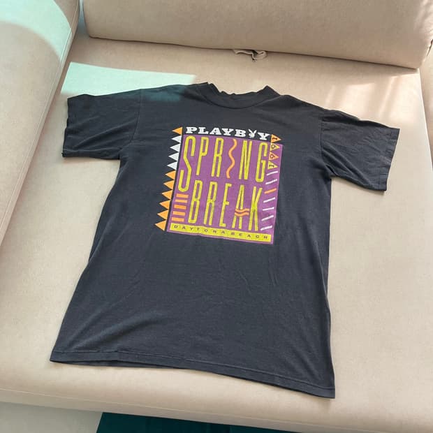 90s sunfaded playboy T shirts