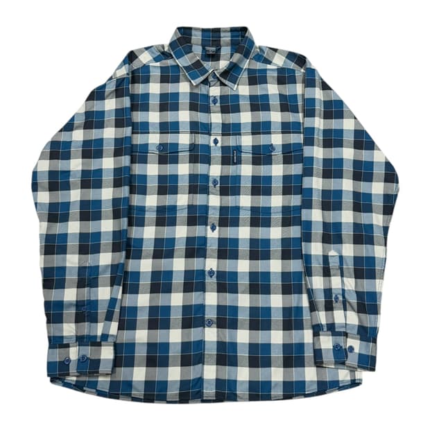 몽벨 빈티지 체크 셔츠 남방 XL