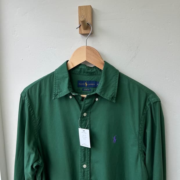 15357 - 폴로 랄프로렌 그린 셔츠