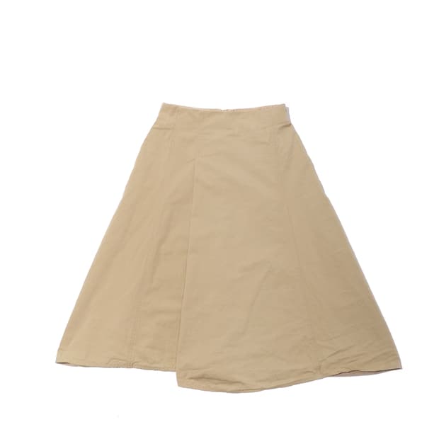TIME 코튼 린넨 혼방 언발란스 스커트 women 26~27