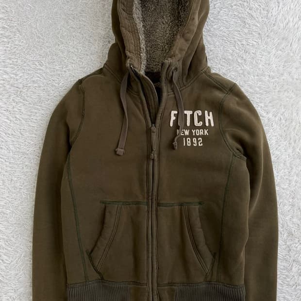 아베크롬비 울프죠 후드 집업/#3314