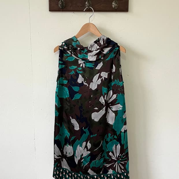 MISSONI 밀리터리 플라워 원피스