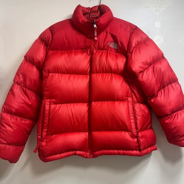 노스페이스 레드패딩
