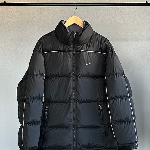 [M-L]나이키 스우시 올드스쿨 패딩