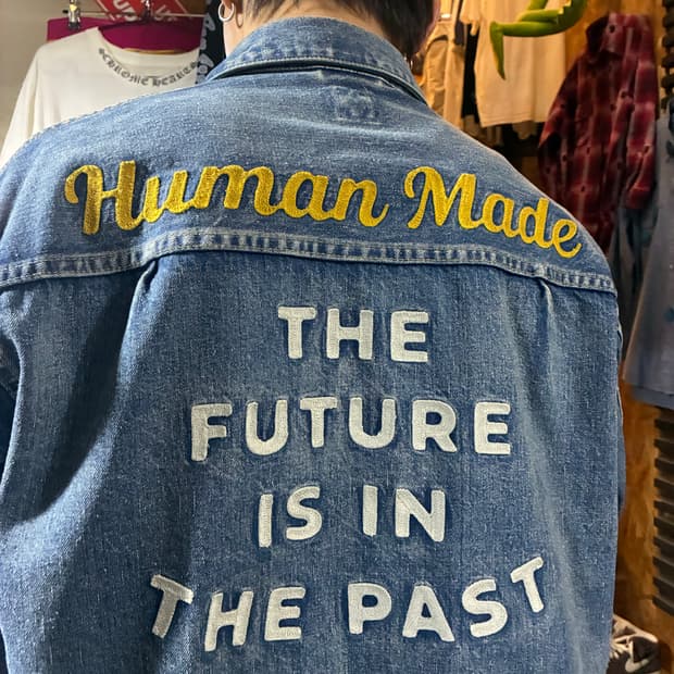 24ss HUMAN MADE 휴먼 메이드 에이징 데님 워크 자켓