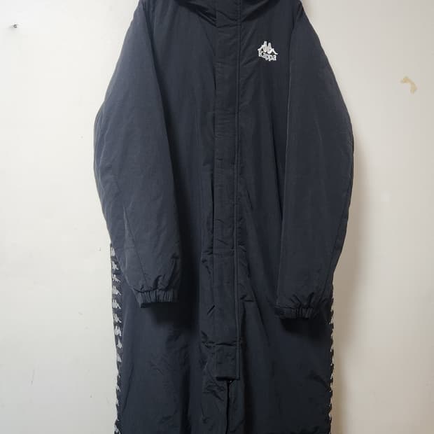 카파 블랙롱패딩 L(100)