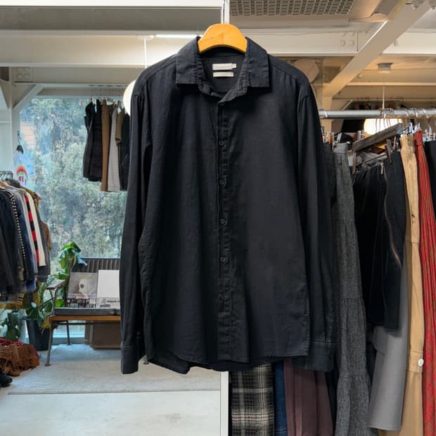 캘빈클라인 진스 린넨 슬림핏 셔츠