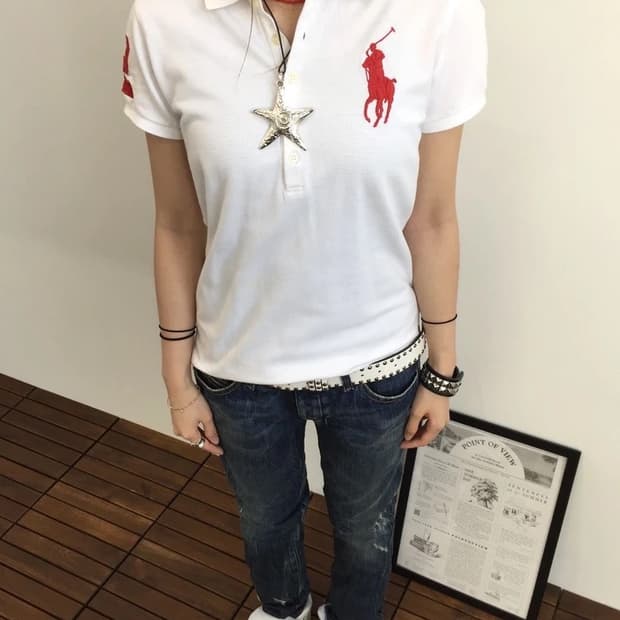 Polo Ralph Lauren Big Pony White Polo